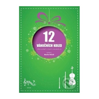 12 Vánočních koled pro klarinet a fagot (violoncello)
