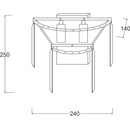 Image 1 of Zuma Line Amedeo 17106/2W-GLD (003064-009239)