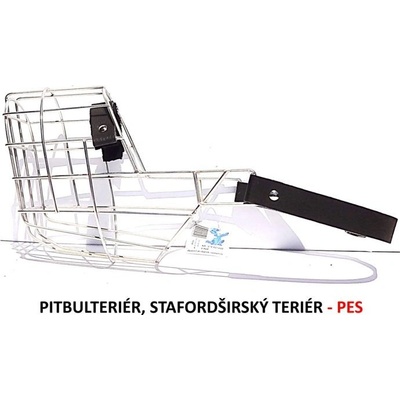 Mr. Rozchov Náhubek kovový Pitbulteriér Stafordširský teriér pes