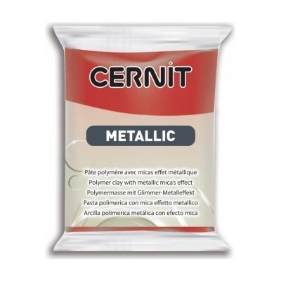 CERNIT metallic červená 56 g 400