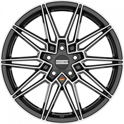 FONDMETAL THOE 8x18 5x112 ET49 gloss black machined