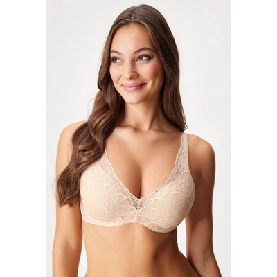 Triumph čipkovaná Body Make-Up Illusion WP naze béžová