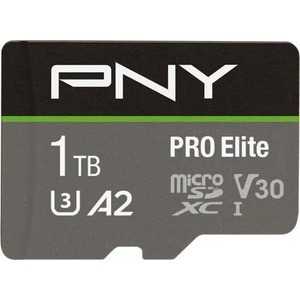 PNY microSDXC Pro Elite 1TB C10/U3 P-SDU1TBV32100PRO-GE
