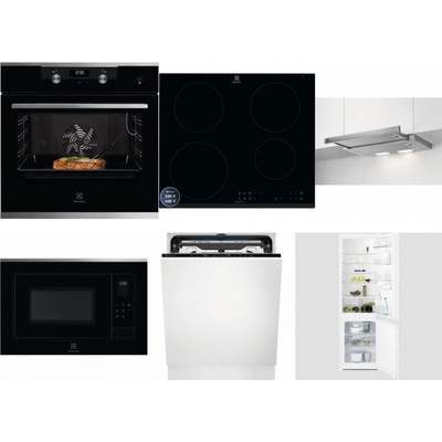 Set Electrolux KODEC75X2 + LIR60433B + LFP326S + LMS4253TMX + EEM69410L + LNT3LF18S