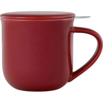 Viva Scandinavia Hrnek na čaj s filtrem a víkem MINIMA EVA červený 380 ml