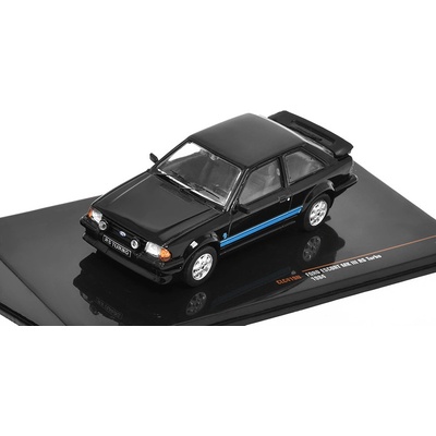 IXO Ford Escort MK III RS Turbo 1984 Černá 1:43