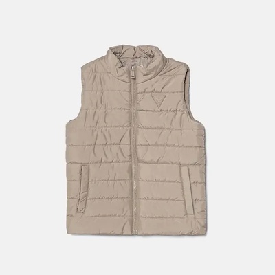 Guess Олекотена грейка за момче в бежов цвят Guess