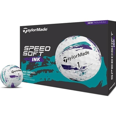 TaylorMade Speedsoft tyrkysové 3 x 3 ks