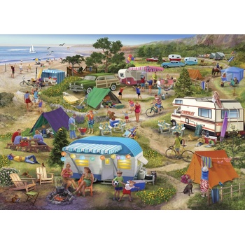 Image 1 of Bluebird Puzzle - Puzzle Seaside Cramped Grounds - 500 piese