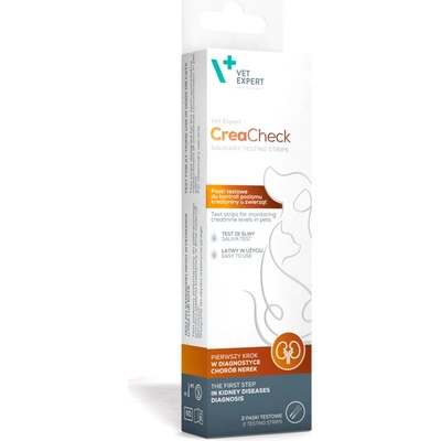 Vet Planet Czech Republic spol. s r.o VetExpert CreaCheck-Salivary Creatinine Testing Strips