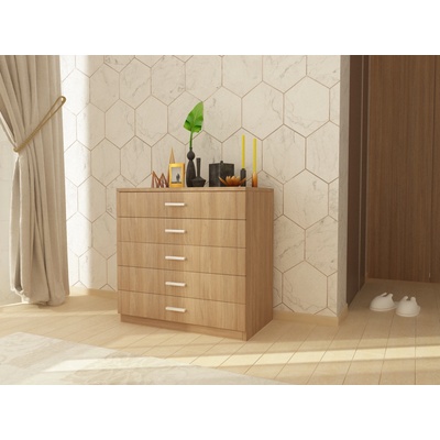 DST Скрин Como 3-dst, дъб амбер