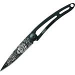 DEEJO 7gn144 tattoo black naked / Ултралек нож без дръжка (7gn144)