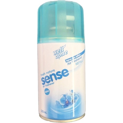 WELL DONE Osviežovač vzduchu náplň Sense Fresh nature 250 ml