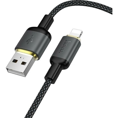 Hoco X128 Benefit USB-A / Apple Lightning 2,4A, 1m černý