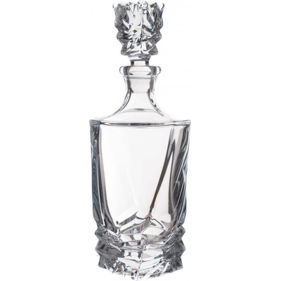 Gold Crystal Skleněná láhev na whisky PORTO 900 ml