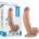 Lovetoy Ultra Soft - реалистично дилдо - гъвкаво, 21, 5см, телесен цвят