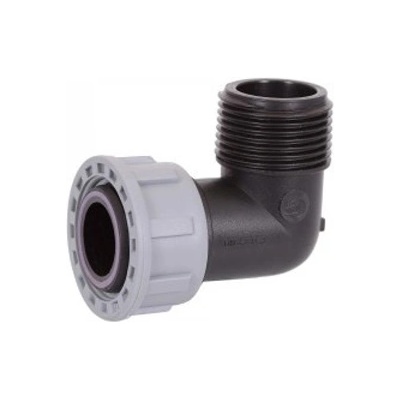 TAVLIT PE koleno s protočnou maticí 1¨AGx1¨IG