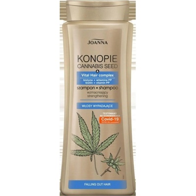 Joanna Cannabis posilňujúci šampón 400 ml