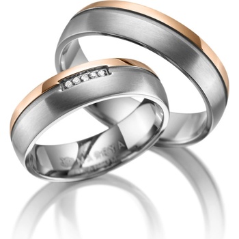 Marrya D TI 16 Titánový snubný prsteň