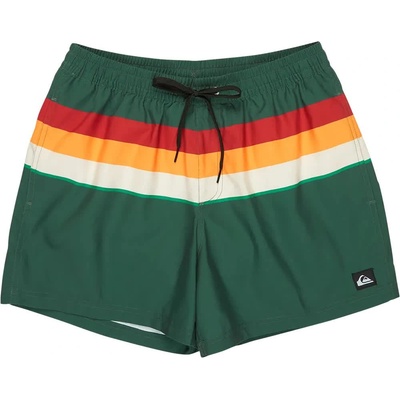 Quiksilver Бански гащета Quiksilver Everyday Printed Volley 15´´ swimming shorts - Green (Forest Outside Stripe)