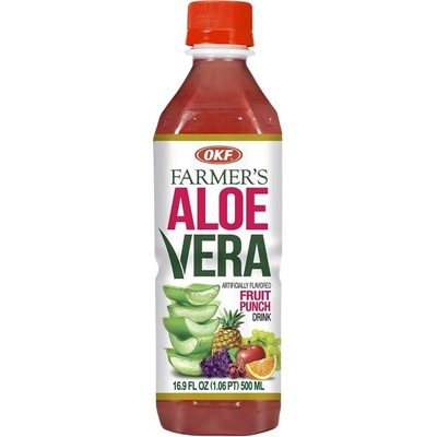 OKF Farmers Aloe Fruit Punch Drink 500 ml