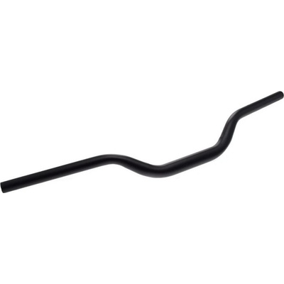 řídítka motocyklu černé zesílené - 28 / 22 mm - nízké