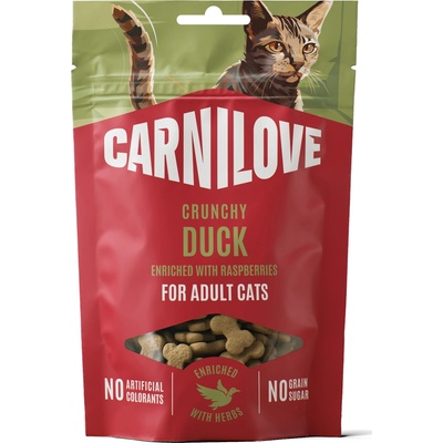 CARNILOVE Cat CRUNCHY Snack Duck enriched with Raspberries 50 g