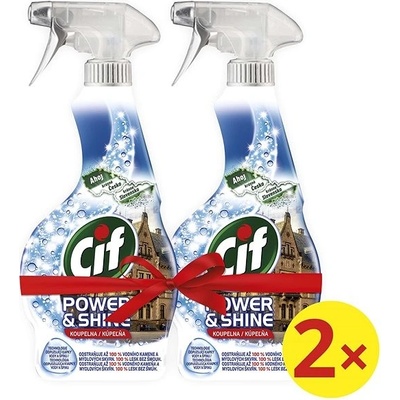 CIF Power & Shine Koupelna 2 x 500 ml