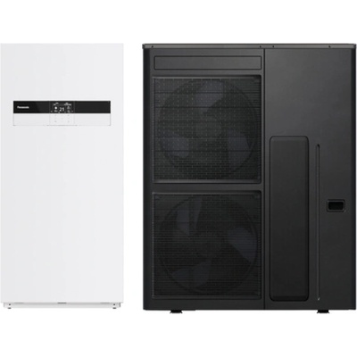 Panasonic Aquarea M-gen AiO hydrosplit (nádrž 120l) (spirála 3kW) ADC/WDG R290 230V/230V 12kW