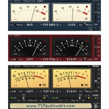 PSP AUDIOWARE TripleMeter