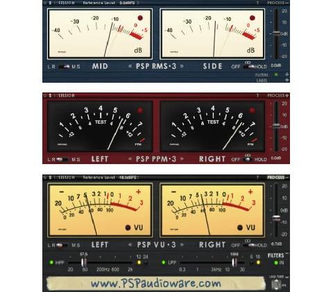 PSP AUDIOWARE TripleMeter