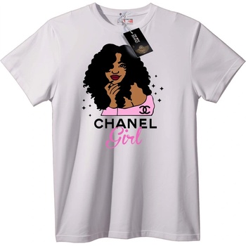 NOONEBRAND Тениска Chanel Момиче - M, White