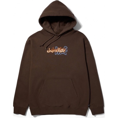 HUF CHOCOLATE CARSON PO Hoodie Chocolate