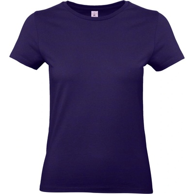 B&C Collection B&C 190 / Дамска тениска от плътен памук - градско лилаво M (01004Tu3902)