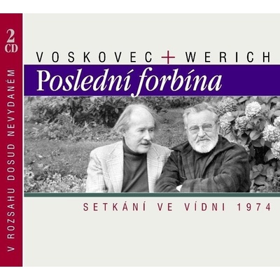 Voskovec Werich Poslední forbína - Jiří Voskovec; Jan Werich; Jan Werich; Jiří Voskov