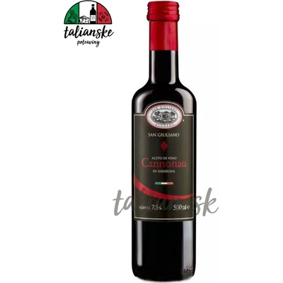 SAN GIULIANO Vínny ocot červený CANNONAU DI SARDEGNA 500 ml