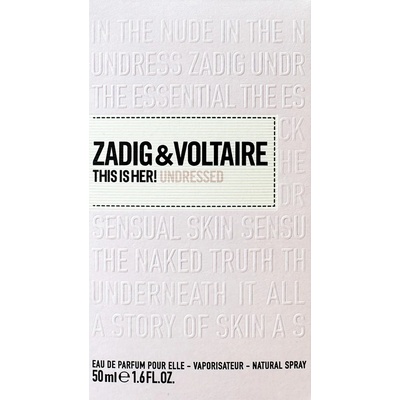 Zadig&Voltaire This Is Her! Undressed parfémovaná voda dámská 50 ml