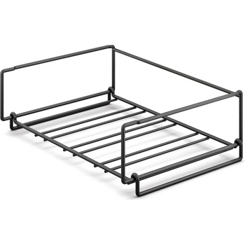 Zack Стойка за вино КУБЕТО 38 см, черен, неръждаема стомана, Zack (ZACK20554)