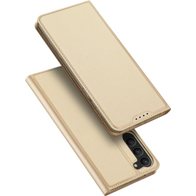 Dux Ducis Калъф с отделение за карти Dux Ducis Skin Pro за Samsung Galaxy S23 Plus, златист (6934913032671)