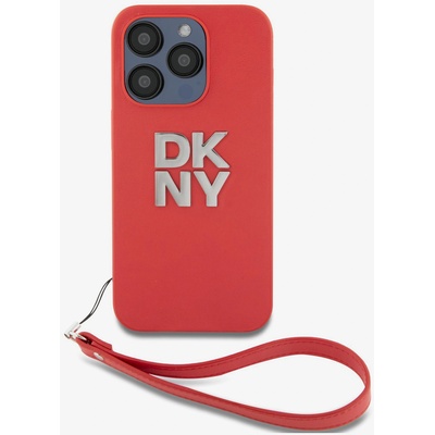 DKNY Заден капак от PU кожа с лого на стека за iPhone 14 Pro Red DKNY DKNY | Cherven | ЖЕНИ | UNI