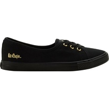 Lee Cooper dámska voľnočasová obuv LC FLEX CANVAS čierna zlatá