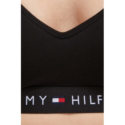 Tommy Hilfiger Сутиен Tommy Hilfiger в черно с изчистен дизайн UW0UW04612 (UW0UW04612.PPYX)