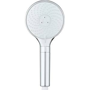 WENKO Пластмасова душ глава в блестящо сребрист цвят ø 12 cm Water Saving - Wenko (26362100)