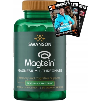Swanson Magtein L-treonát horčíka 90 kapsúl