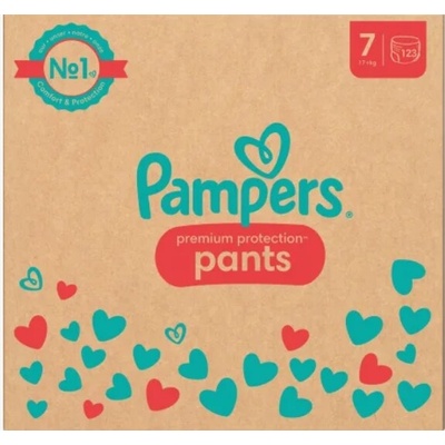 Pampers Premium Protection Pants 7 123 ks
