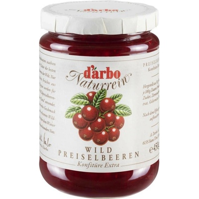 Darbo Naturrein extra džem z divokých brusinek 450 g