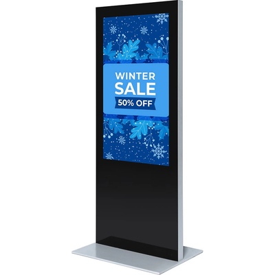 Jansen Display Digitální tenký totem 55" Pouze Housing, 873 x 2020 mm