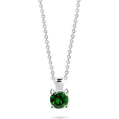 Cutie Diamonds prívesok z bieleho zlata so smaragdom DZ8010 40 SM X 2