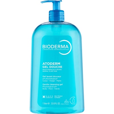 Bioderma Atoderm jemný sprchový gél pre suchú a citlivú pokožku 1000 ml