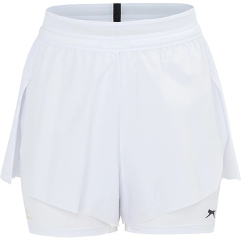 Slazenger 2 in 1 Short Womens - White